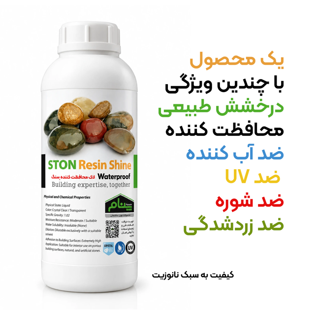 رزین براق کننده سنگ نانوزیت