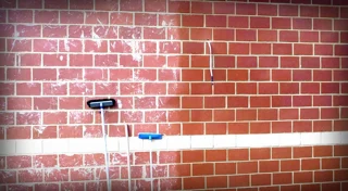 روش های پاک کردن سیمان از روی نما ساختمان